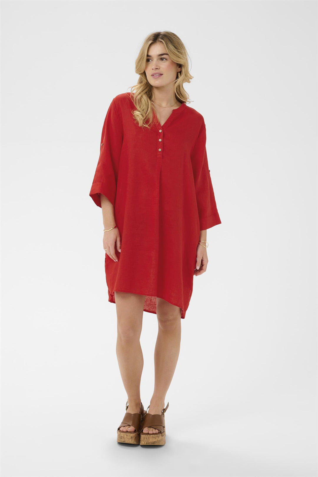 Cream - CRBellis Kort Kaftan Linkjole