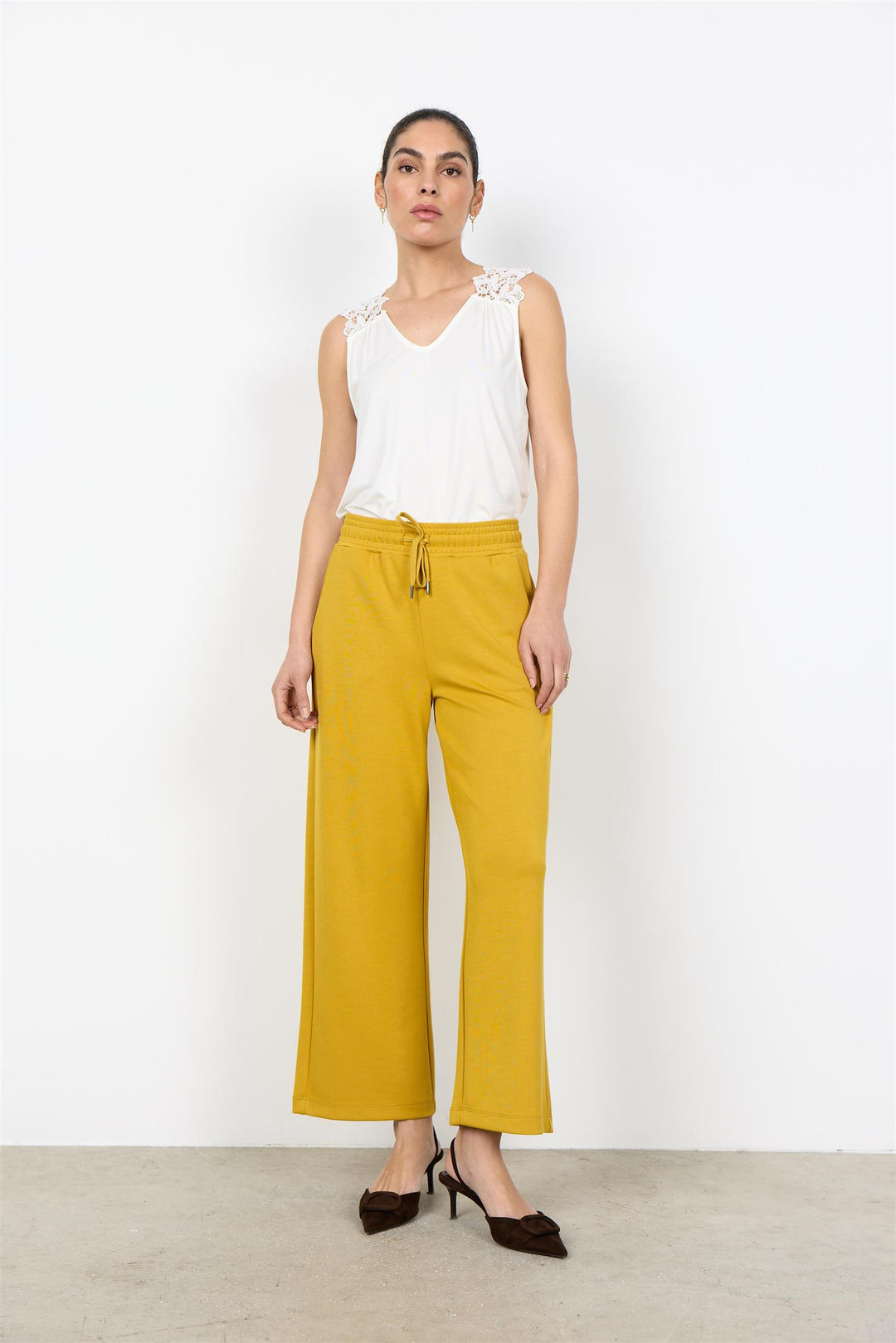 soyaconcept - SC-Marica Singlet med Blonde - Offwhite