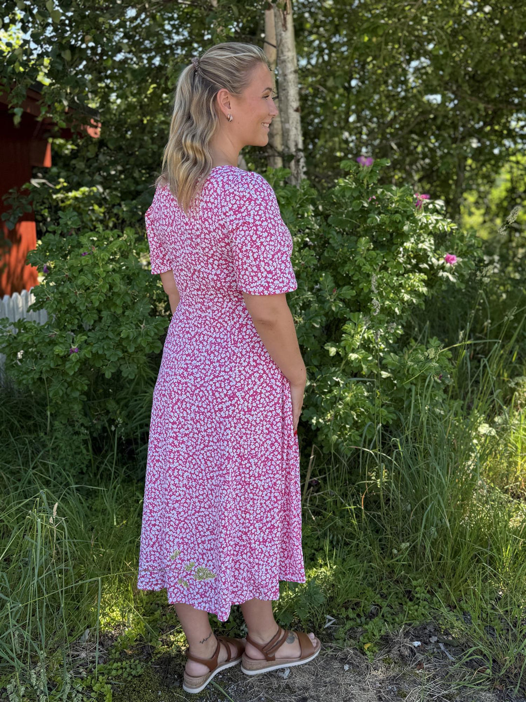 Eurasia - Kjole med Blomsterprint