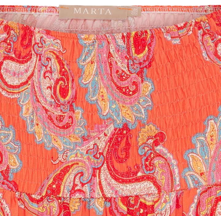 Marta Du Château - MdcJosefina Skjørt - Teen Corallo Print