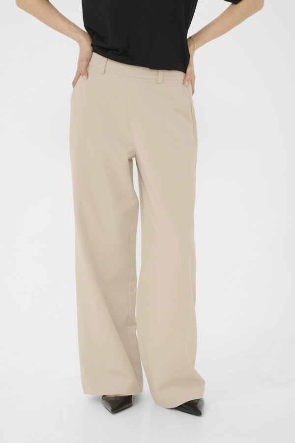 Kaffe Clothing - KAvalley bukser - Feather Gray