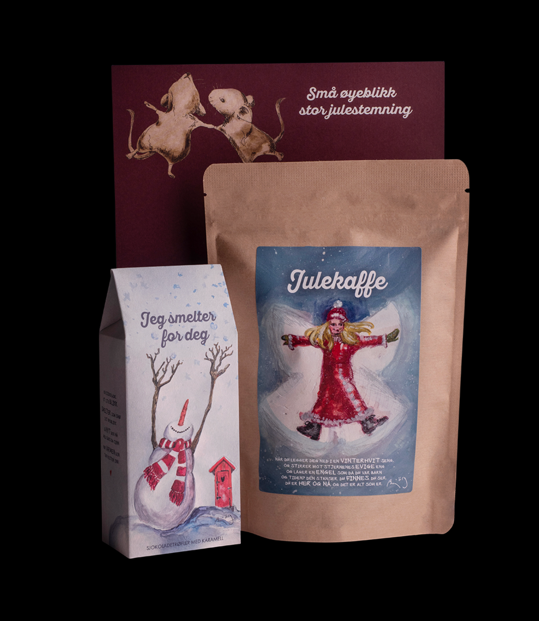 Cemo Gourmet - Jeg Smelter For Deg Gavepose Kaffe & Sjokolade