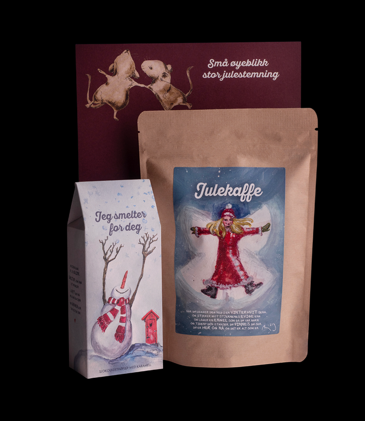 Cemo Gourmet - Jeg Smelter For Deg Gavepose Kaffe & Sjokolade