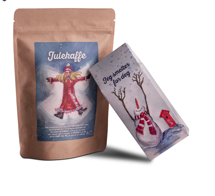 Cemo Gourmet - Jeg Smelter For Deg Gavepose Kaffe & Sjokolade