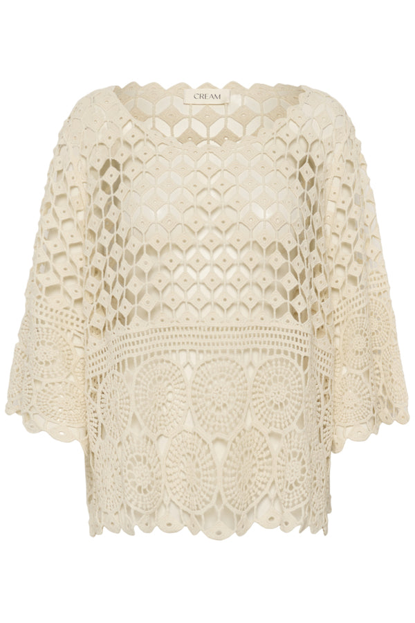 Cream - CRGINA Poncho
