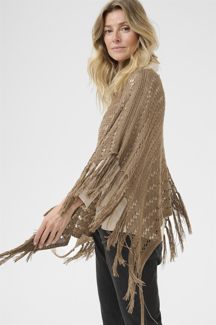 Cream - CRAlpah Poncho