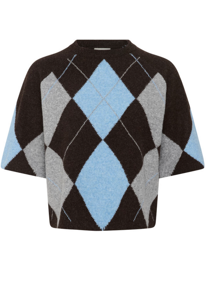 Kaffe Clothing - KAwilla Strikket Genser med Kort Arm