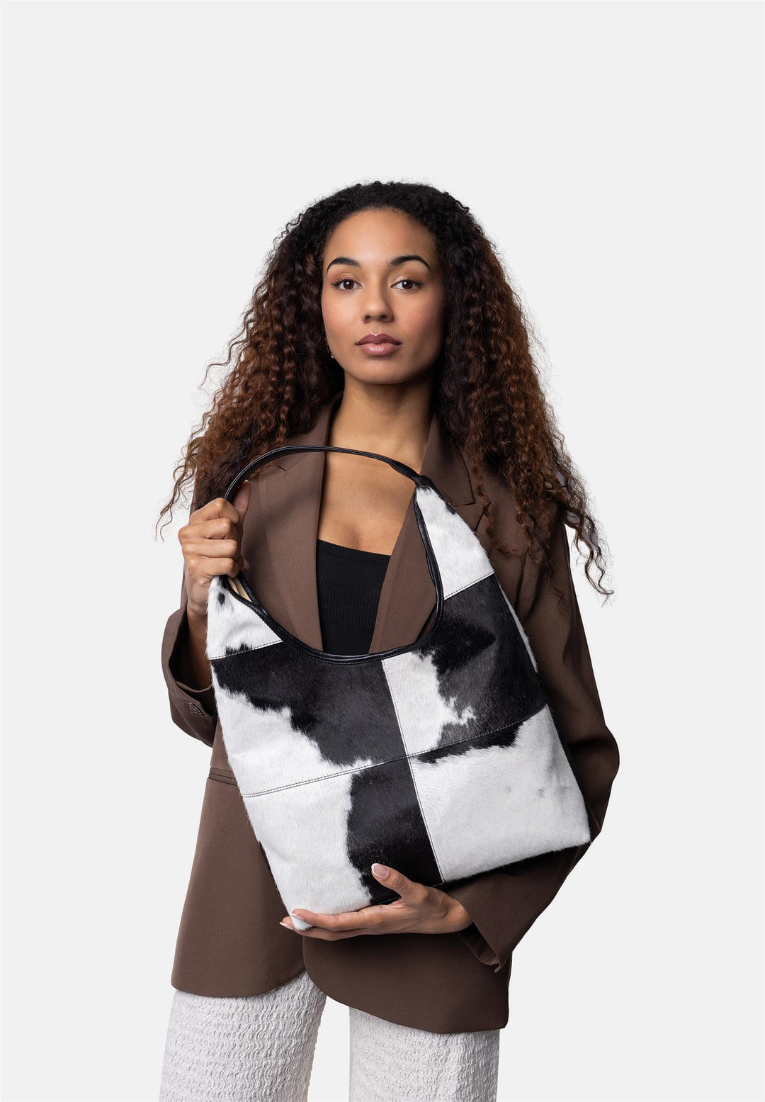 Redesigned - Jia Big – Trendy Skinnveske med Kuprint