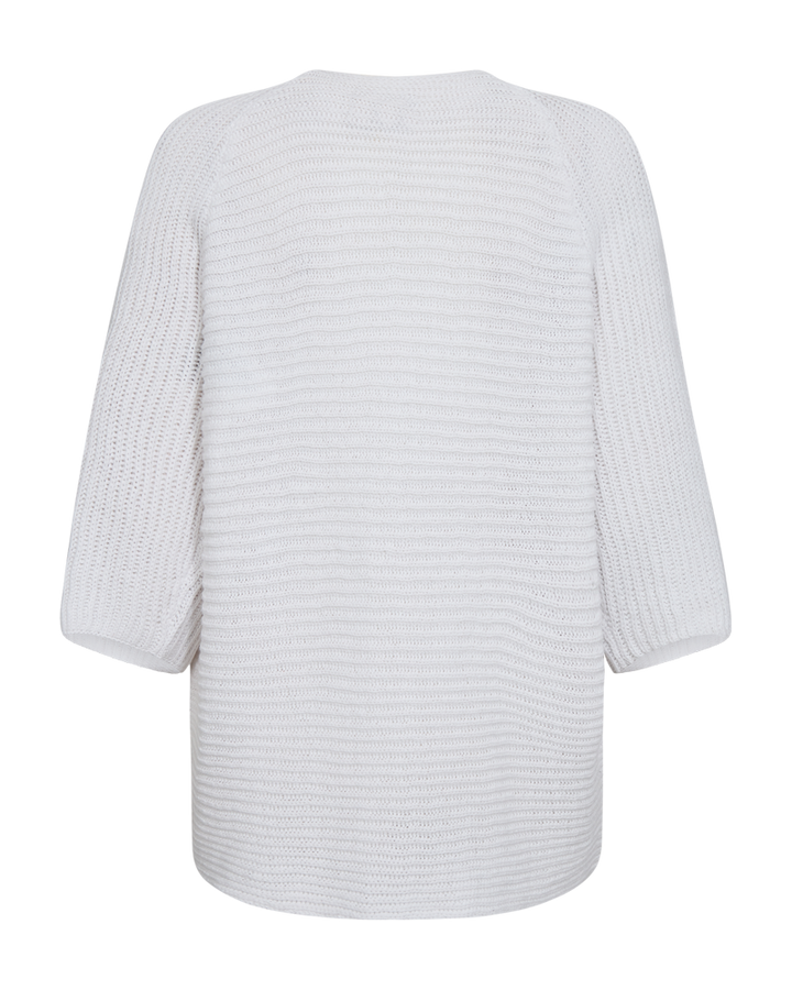 Freequent - FQCOTLA-Cardigan - Brilliant white