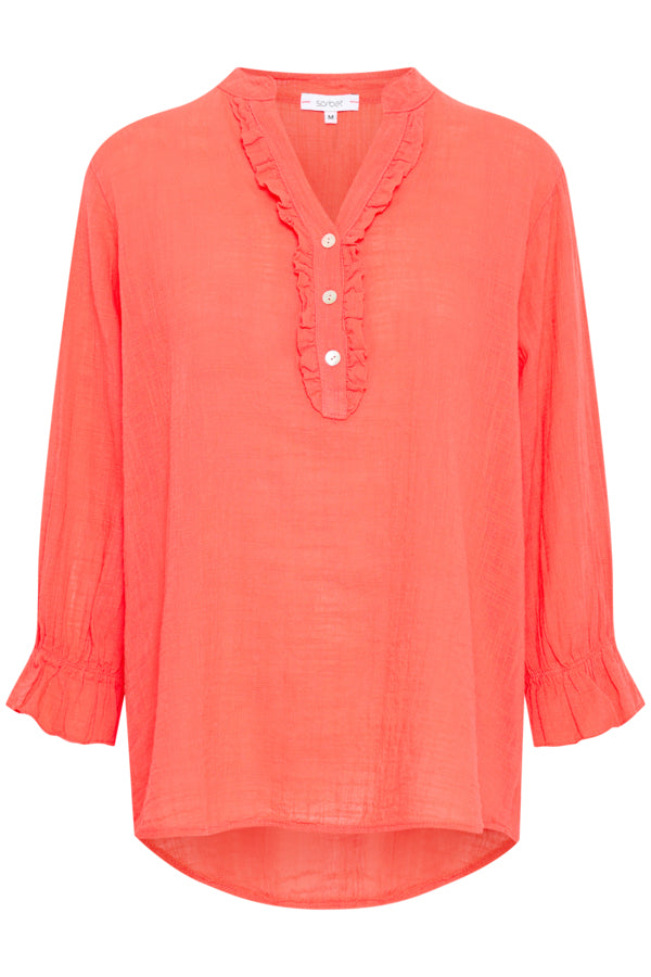 Sorbet - SBALEXA SOLID 3/3 Blouse