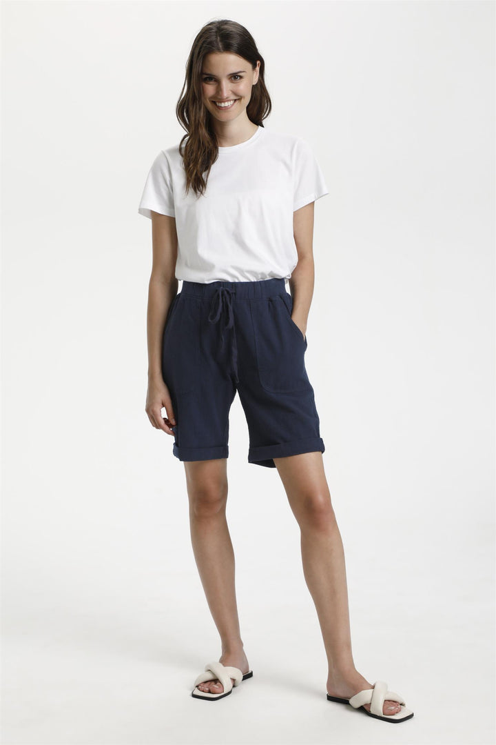 Kaffe Clothing - KAnaya Shorts - Blå
