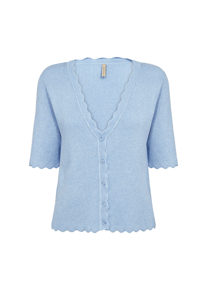 soyaconcept - SCDollie Cardigan - Lys Blå