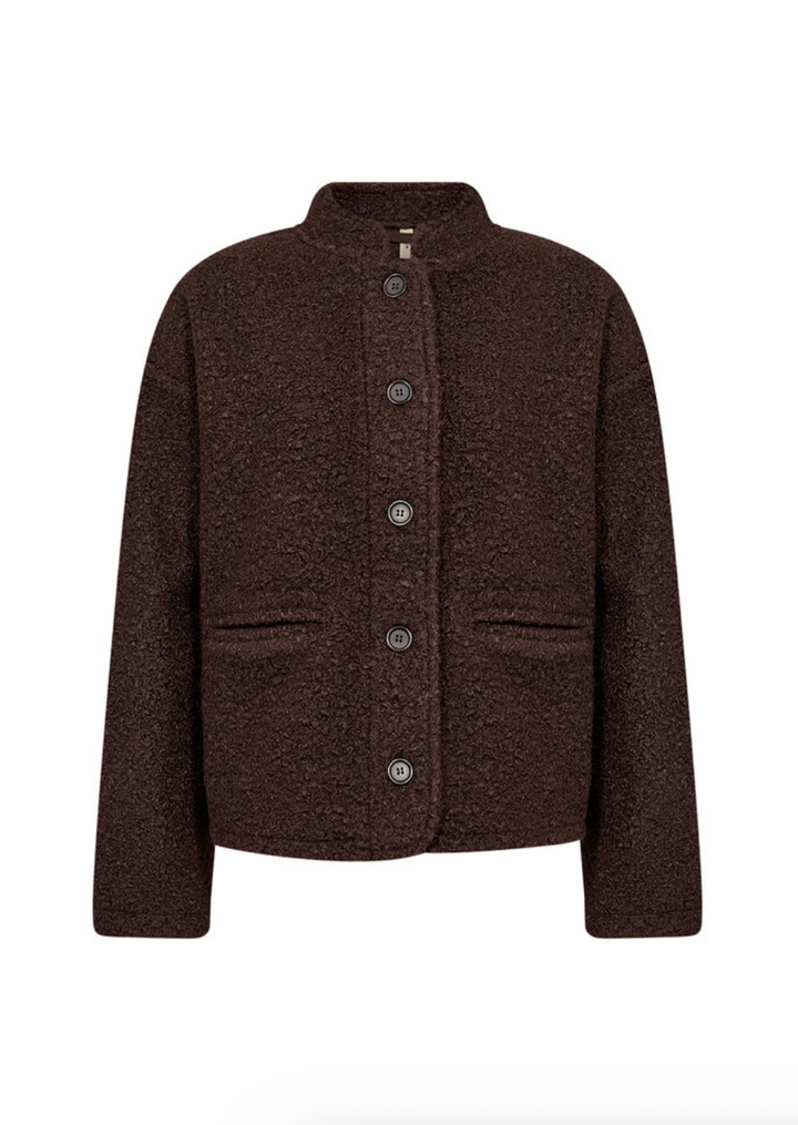 soyaconcept - SC-Shaima 1 - kort teddyjakke