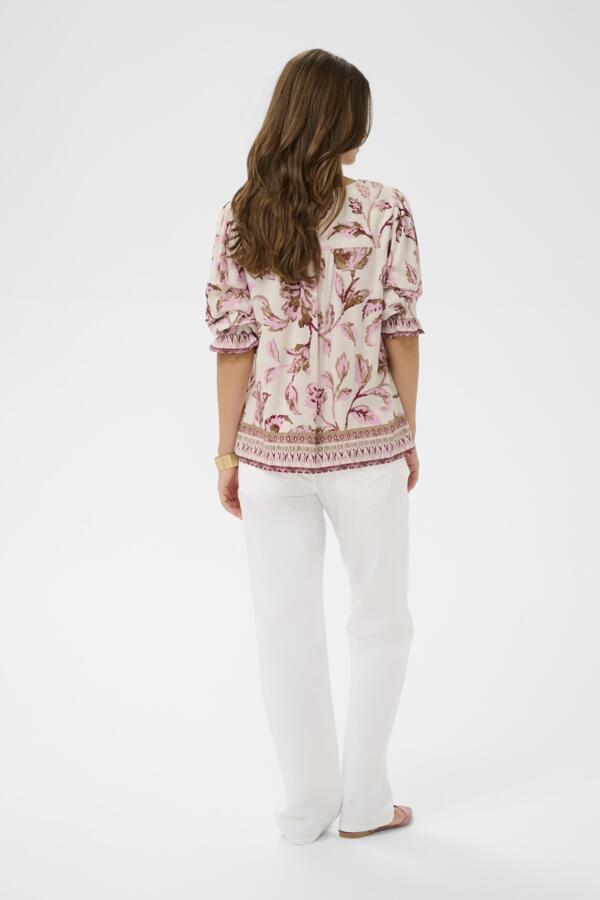 Cream - CRTIAH Boho Bluse - Rosa