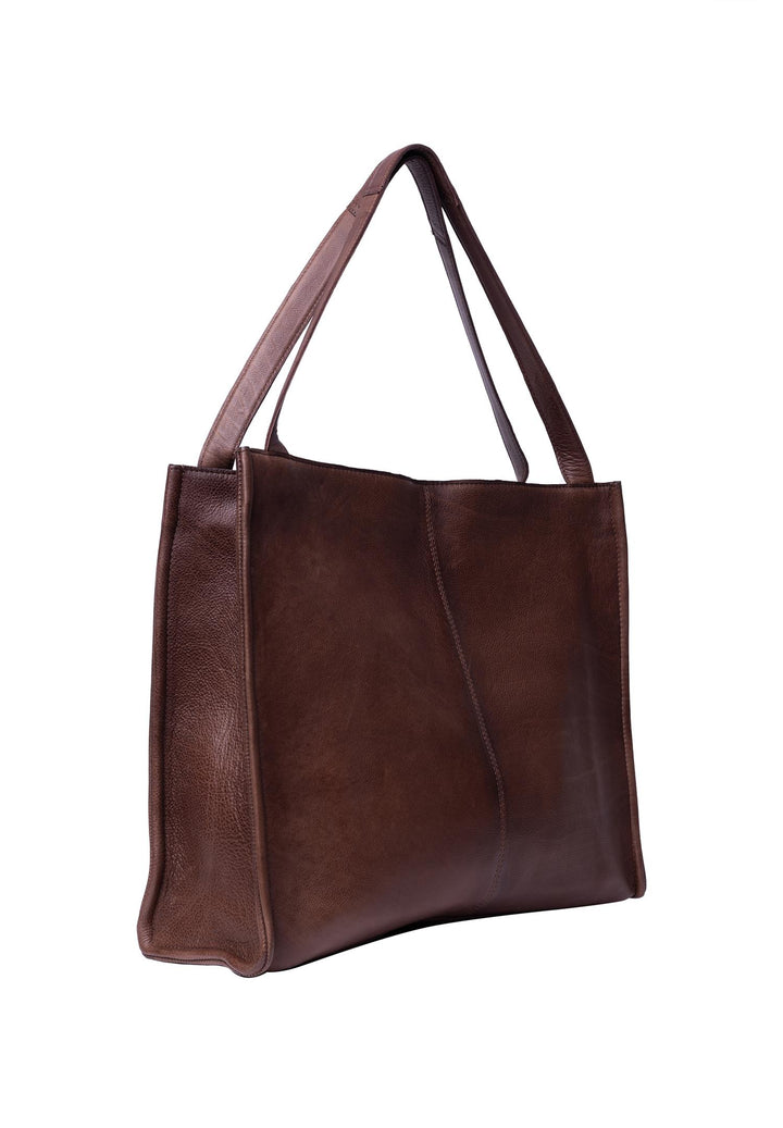 Redesigned - Aro Skinnveske Shopper Urban - Woodsmoke