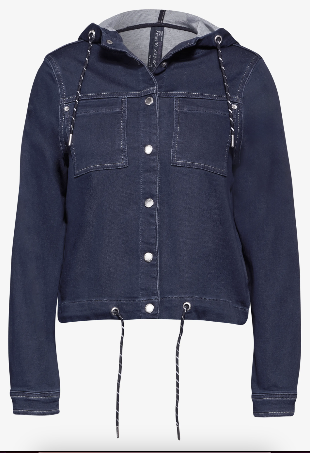 Cecil - Denim jakke - mørk denim