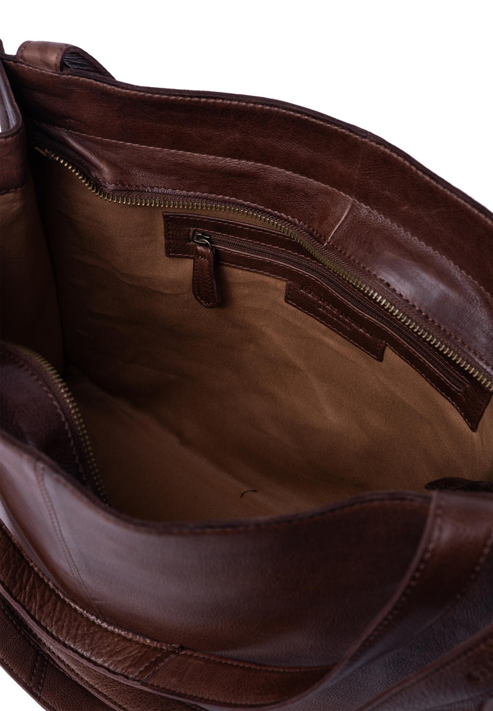 Redesigned - Aro Skinnveske Shopper Urban - Woodsmoke