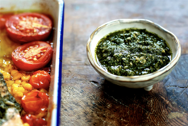 Fru Timian - Tomatpesto