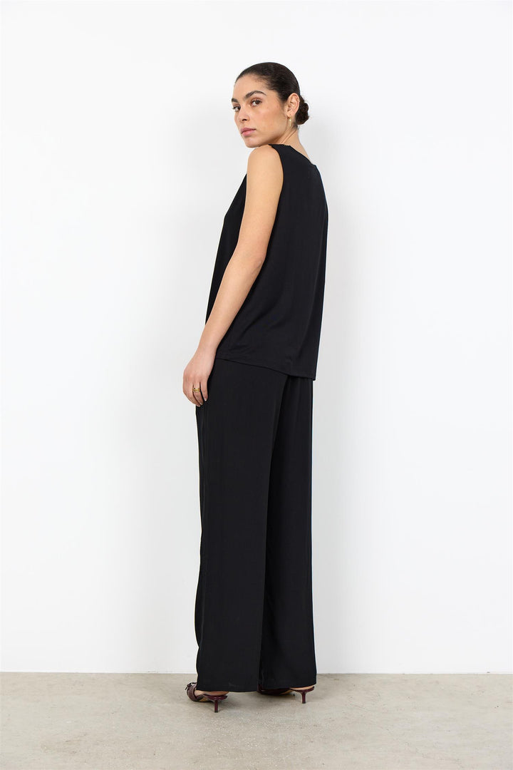 soyaconcept - SC-Marica Singlet med Blonde - Sort