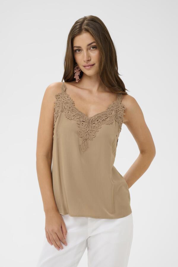 Cream - CRANNA Topp - Amphora