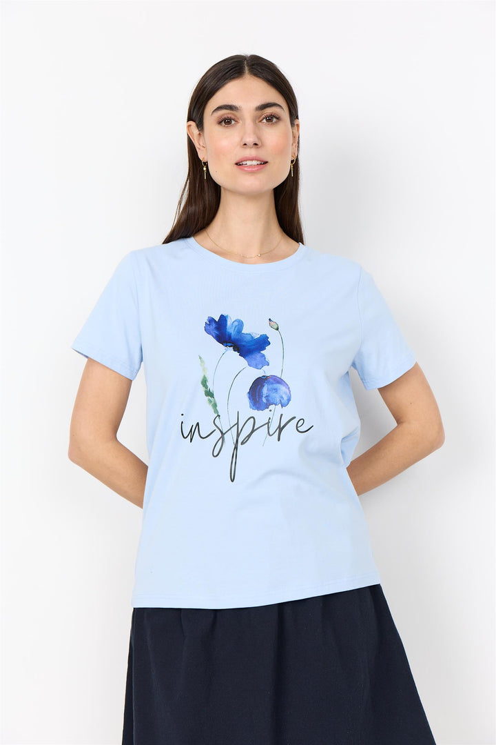 soyaconcept - SC-RINA FP 19 - T-skjorte med print