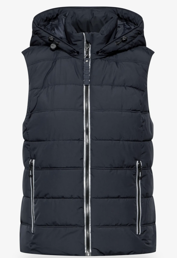 Cecil - vest - dark navy