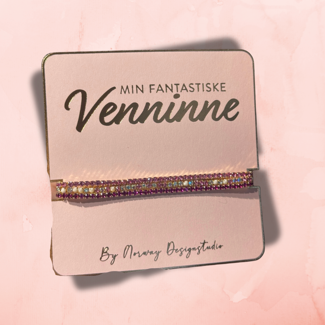 Norway Design Studio - 3 Armbånd - Min fantastiske Vennine