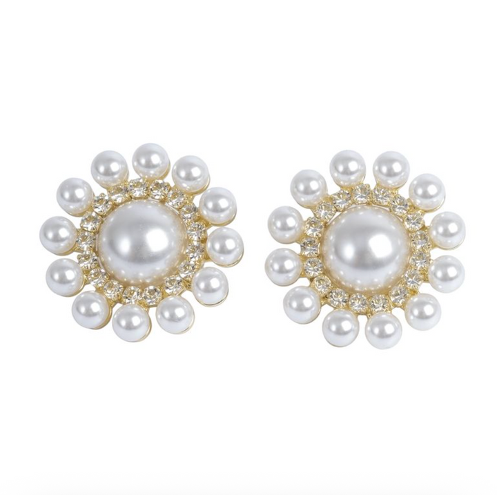 A&C - Nordic Jewellery Design - Statement-øredobber, Solar, Tone Damli