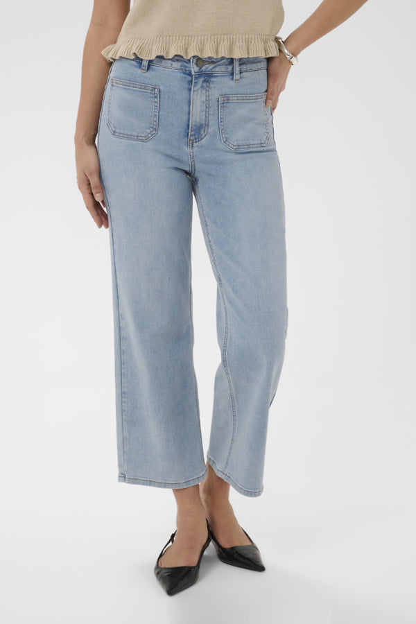 Kaffe Clothing - KAbrooke cropped HW Jeans