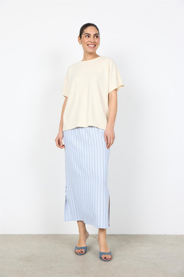 soyaconcept - SC-BANU  324 T-skjorte - Kremhvit
