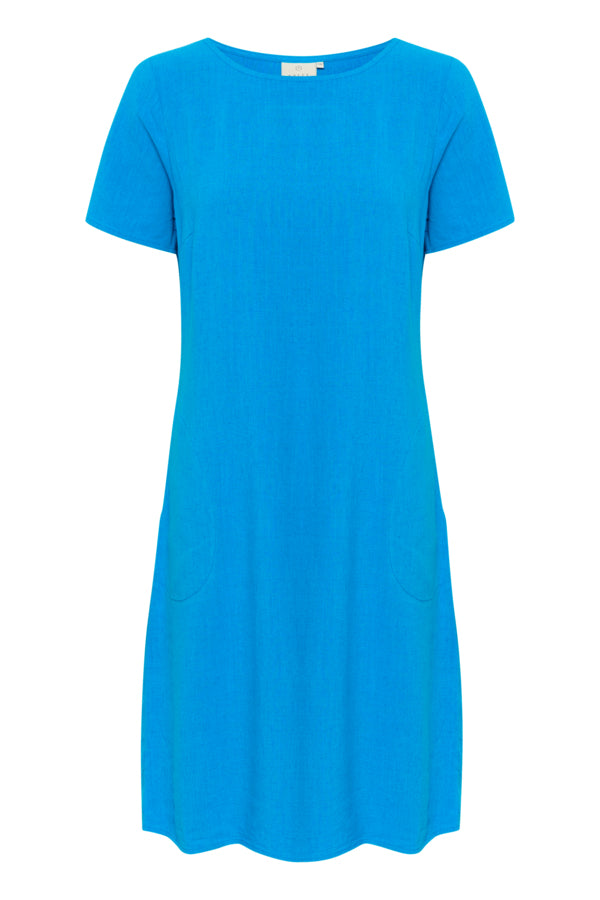 Kaffe Clothing - KAliny Lin Kjole - Norse blue