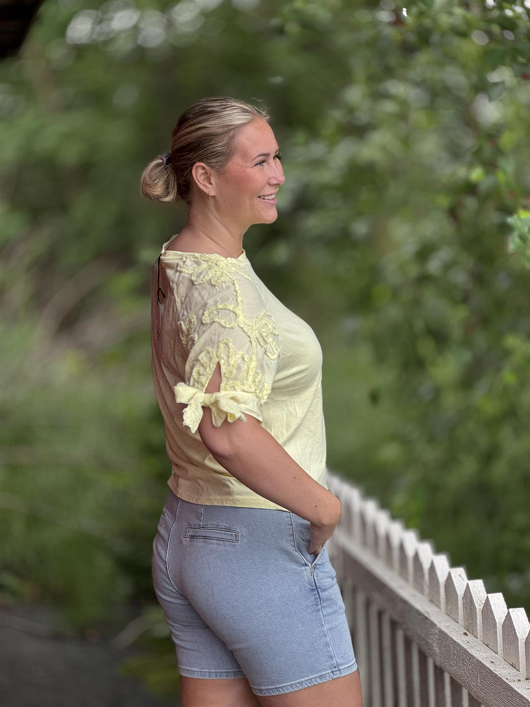 Drøbak Motehus - Donna topp - Gul