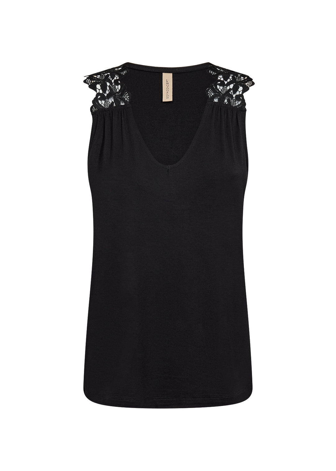soyaconcept - SC-Marica Singlet med Blonde - Sort