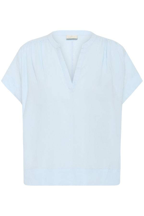 Kaffe Clothing - KAMILIA SL Bluse - Lys Blå