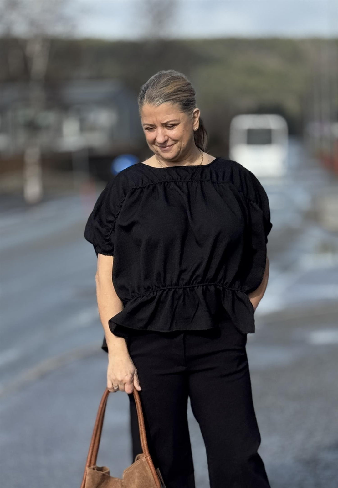 Marta Du Château - MDCsaffron Bluse - Sort