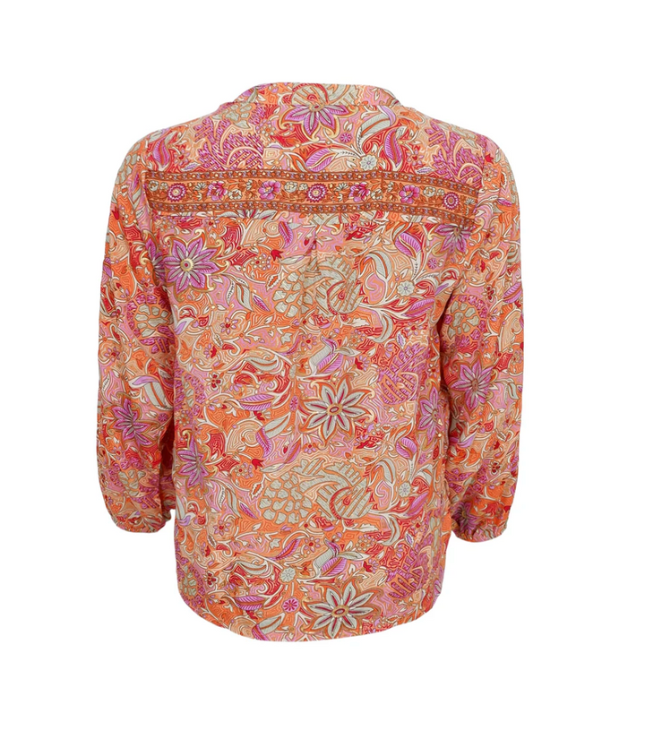 Black Colour - BCLUNA BLUSE - Pacifique oransje