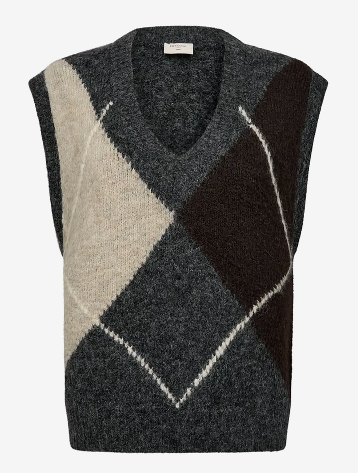 Freequent - FQGrslulu Strikket Vest
