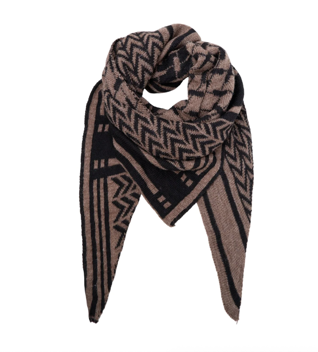 Black Colour - BCBEX Trekant skjerf/Sjal