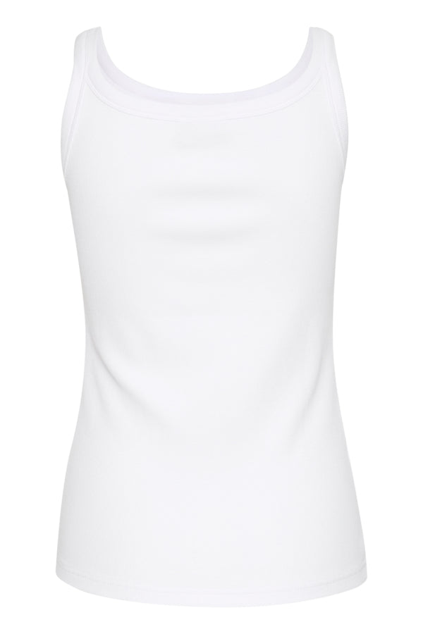 Kaffe Clothing - KAcarna tank top - Chalk