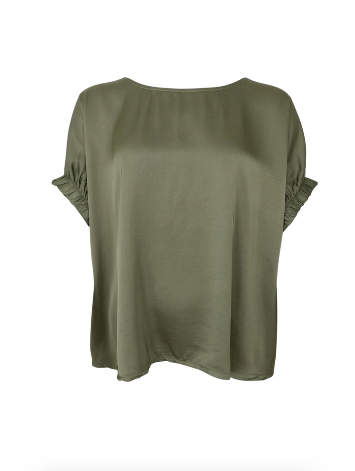 Black Colour - BCMABEL Bluse - Army