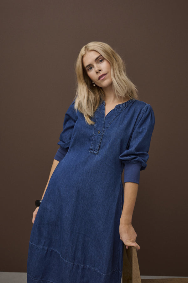 Culture - CUallura arpa kjole 3/4 arm sleeve dress
