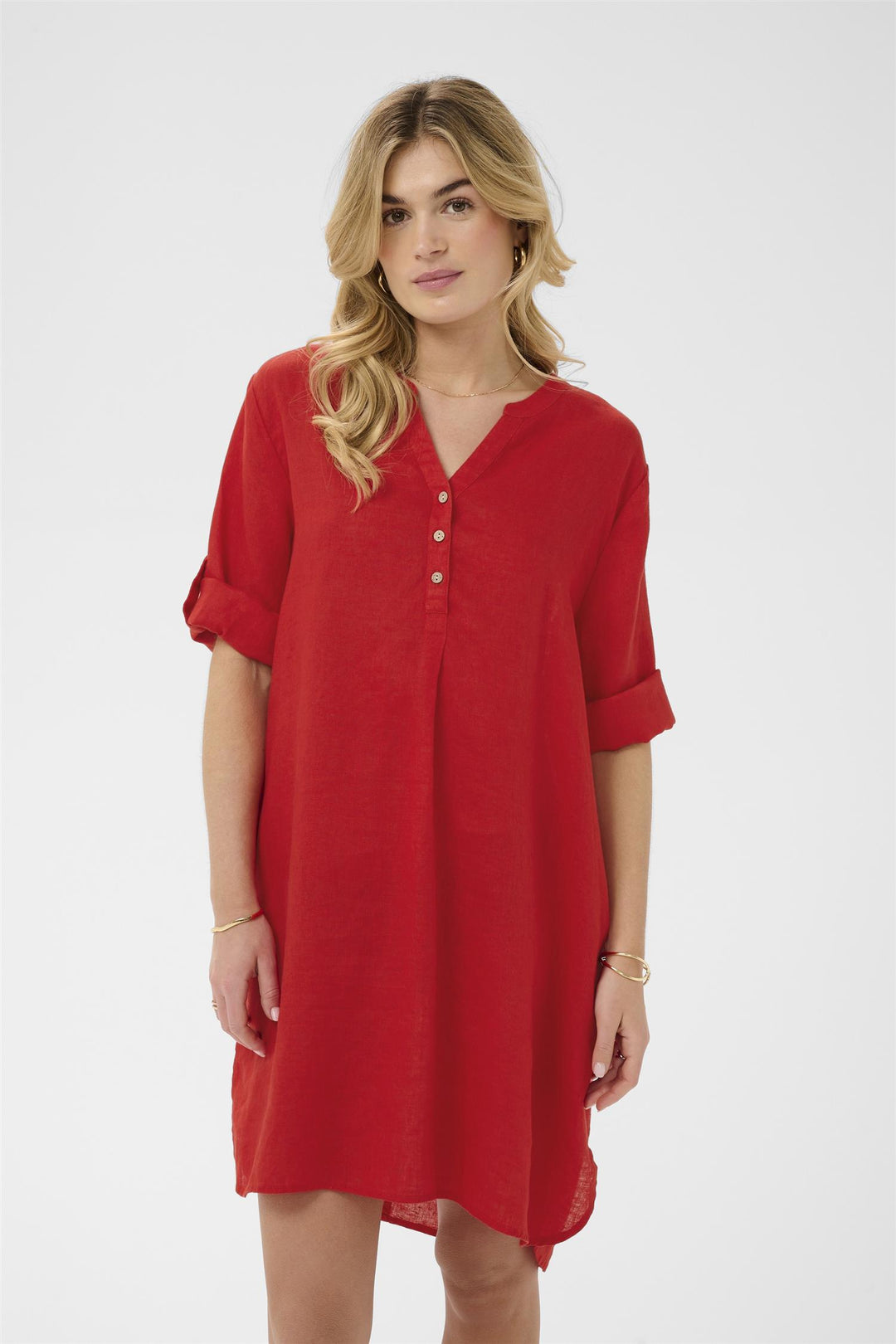 Cream - CRBellis Kort Kaftan Linkjole
