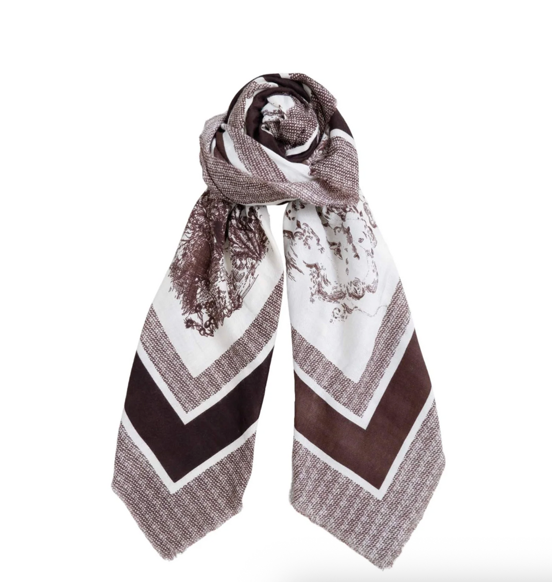 Black Colour - BCTITTA SKJERF - Coffee