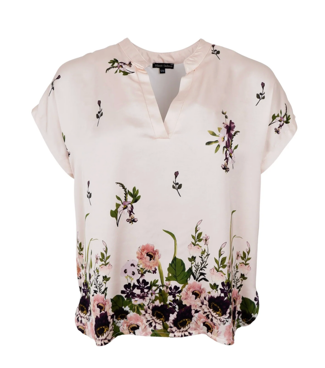 Black Colour - BCBEATRIX SS Bluse