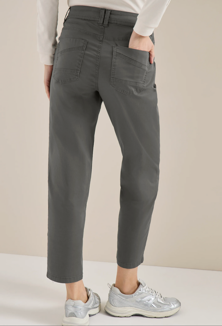 Cecil - Scarlett Bomulls Bukse - Khaki - L:26