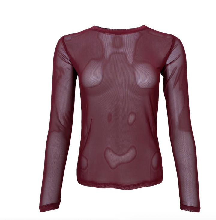 Black Colour - BCANNIE Meshbluse - Plump