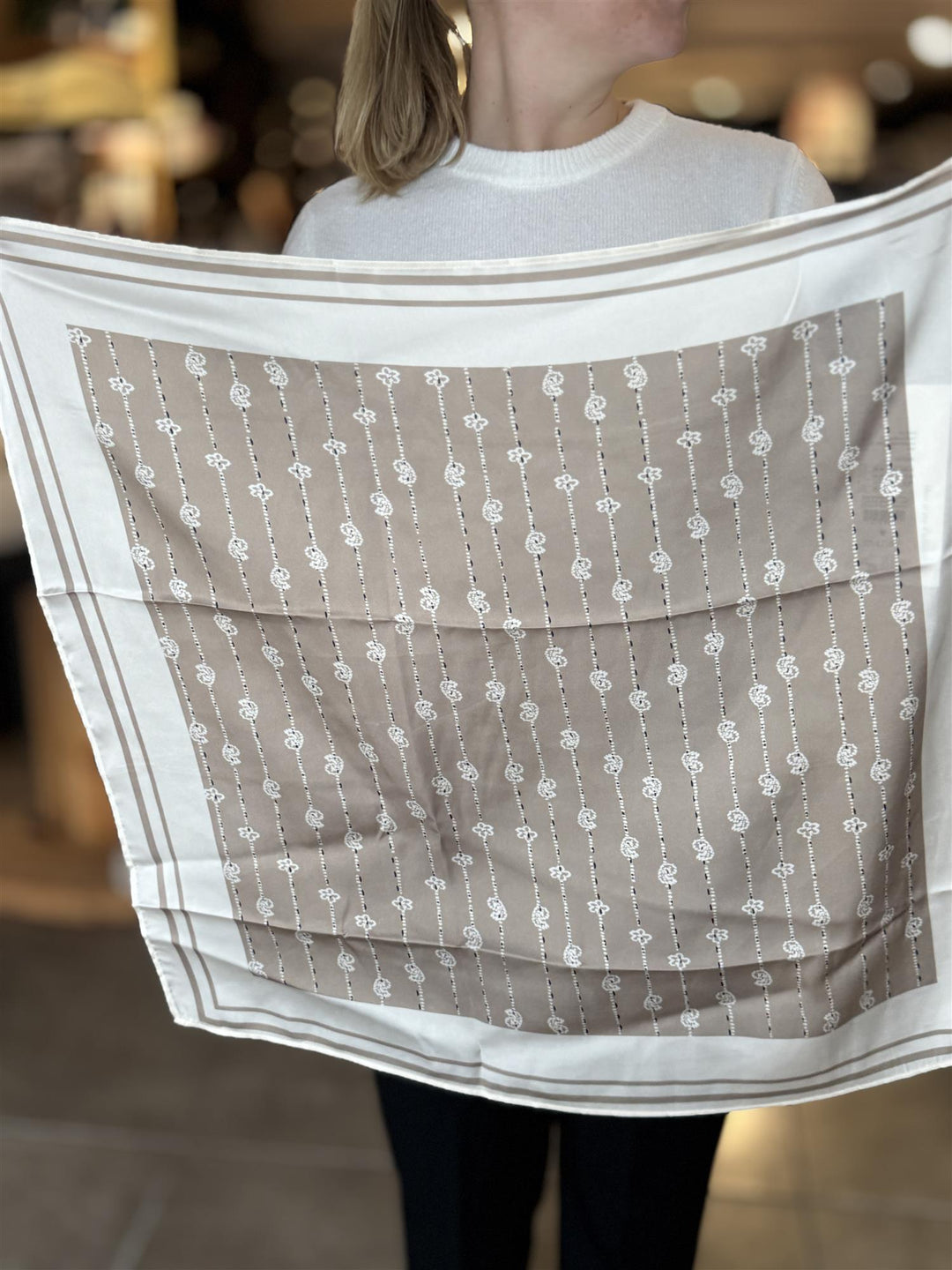 Culture - CUloli Bandana Skjerf - Beige