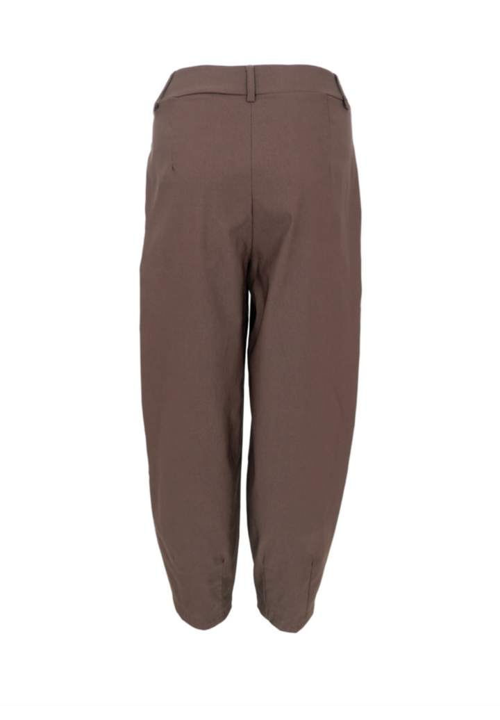 Black Colour - BCbeverly Barrel Pant - Espresso Brun