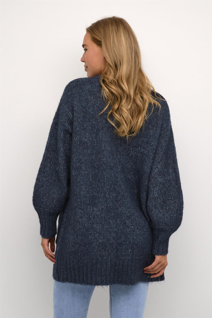 Kaffe Clothing - KAalioma Cardigan - Marine blå