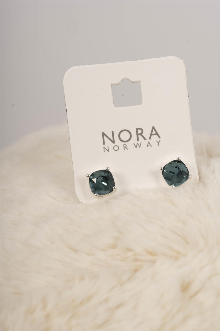 NORA Norway - Florentina stud ear silver Denim